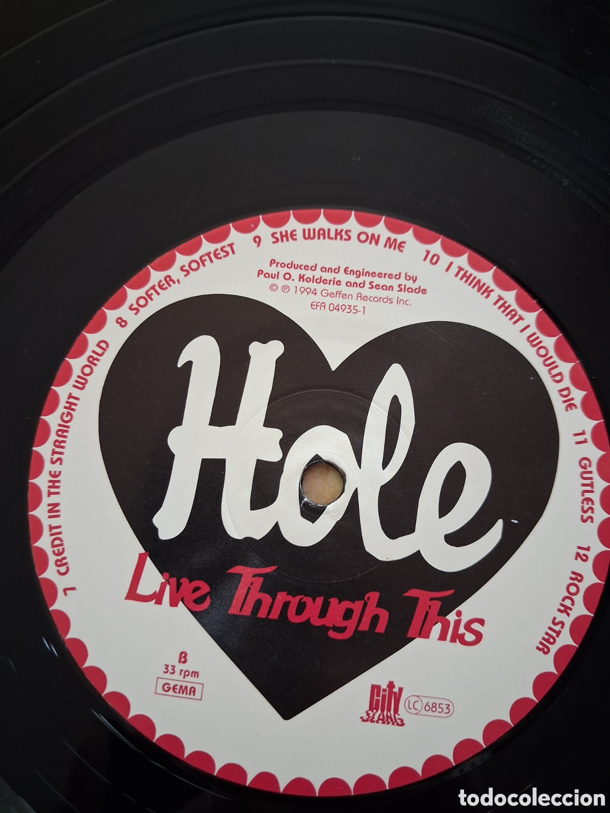 Discos de vinilo: Hole ● Live through this - Foto 6