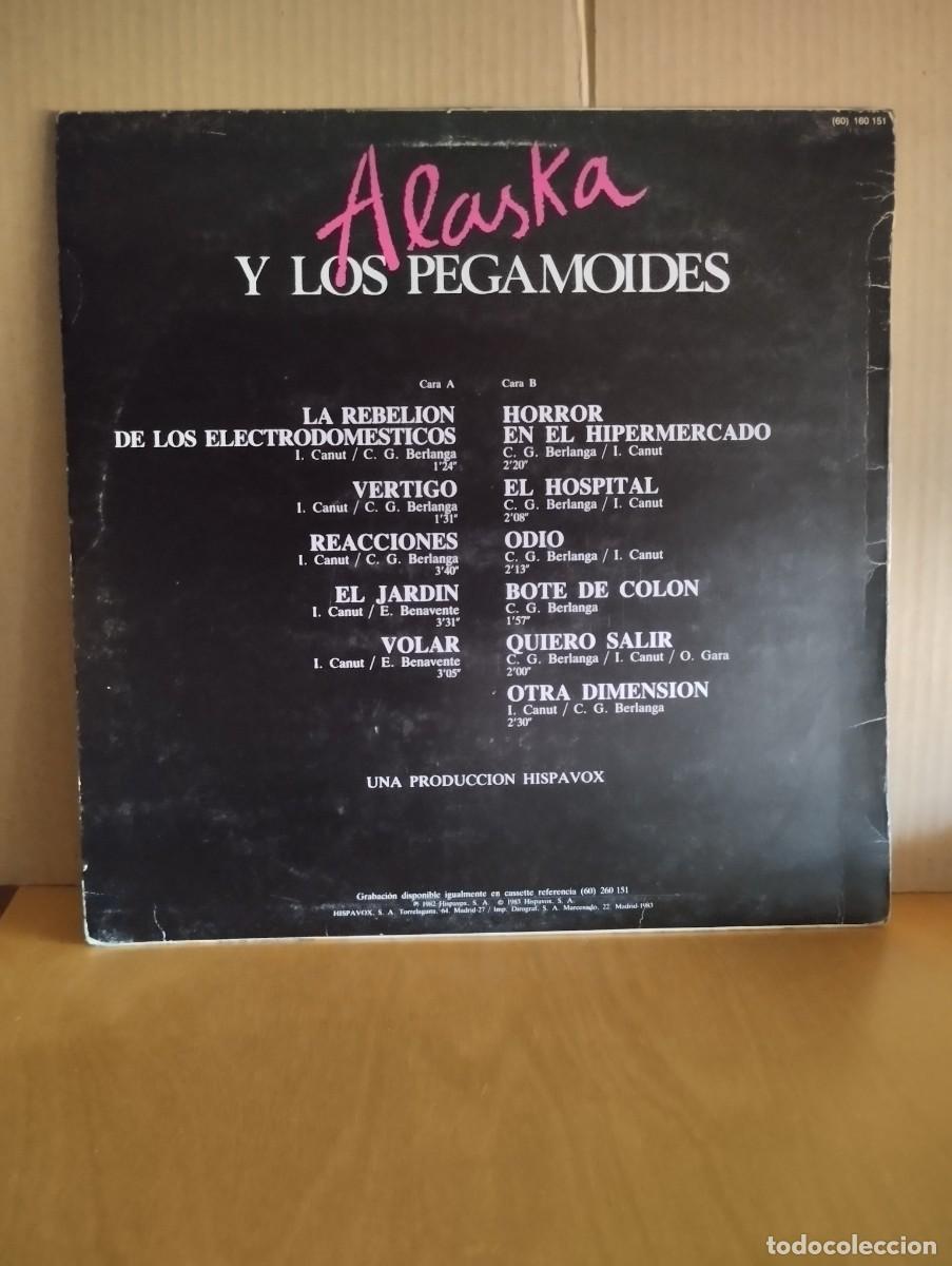 Discos de vinilo: ALASKA Y LOS PEGAMOIDES ---- ALASKA Y LOS PEGAMOIDES - Foto 2