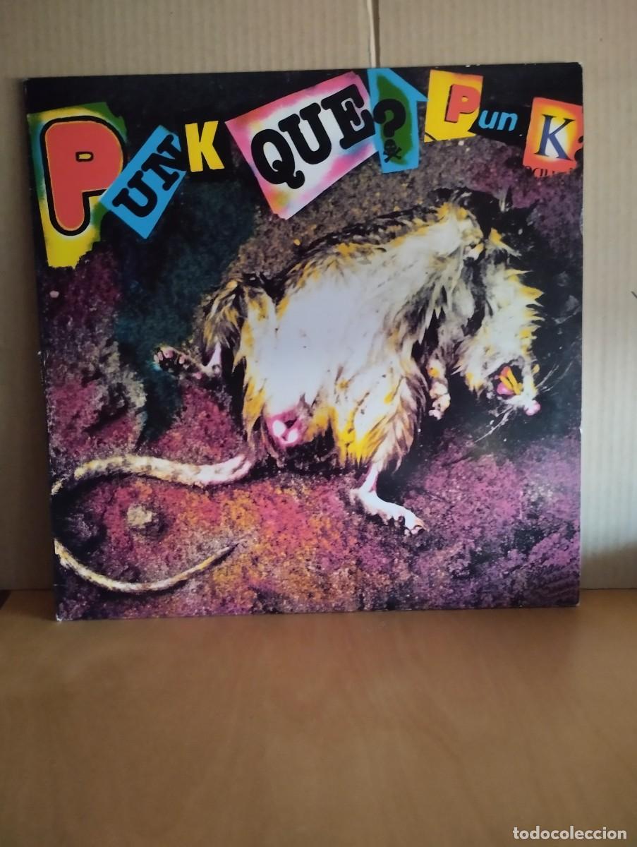 Discos de vinilo: PUNK QUE? PUNK ----- ESPASMODICOS,SEGURIDAD SOCIAL,KGB,.....
