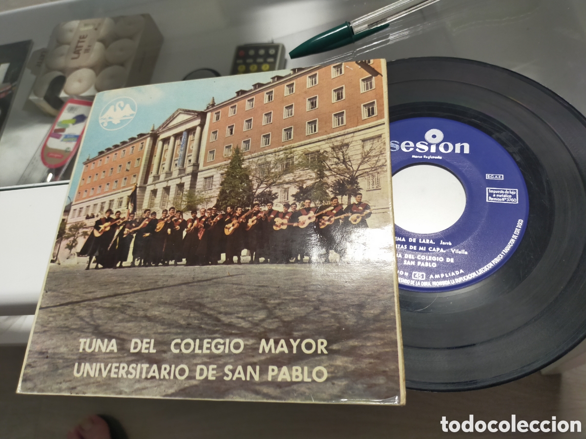 Discos de vinilo: Tuna colegio mayor universitario san Pablo ep tema de Lara + 3 1967