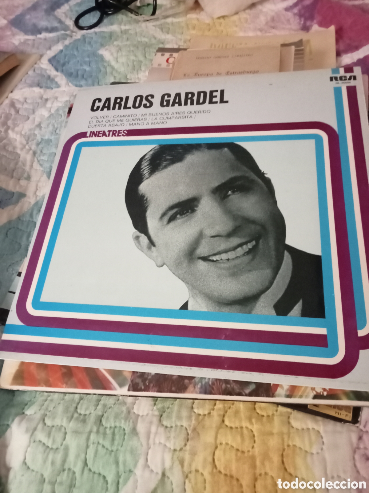 Discos de vinilo: Carlos Gardel grandes &eacute;xitos RCA - Foto 1