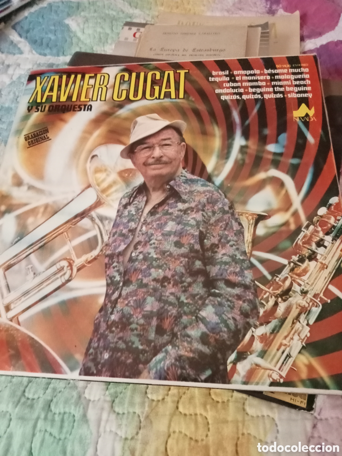 Discos de vinilo: Xavier Cugat y su orquesta - Foto 1