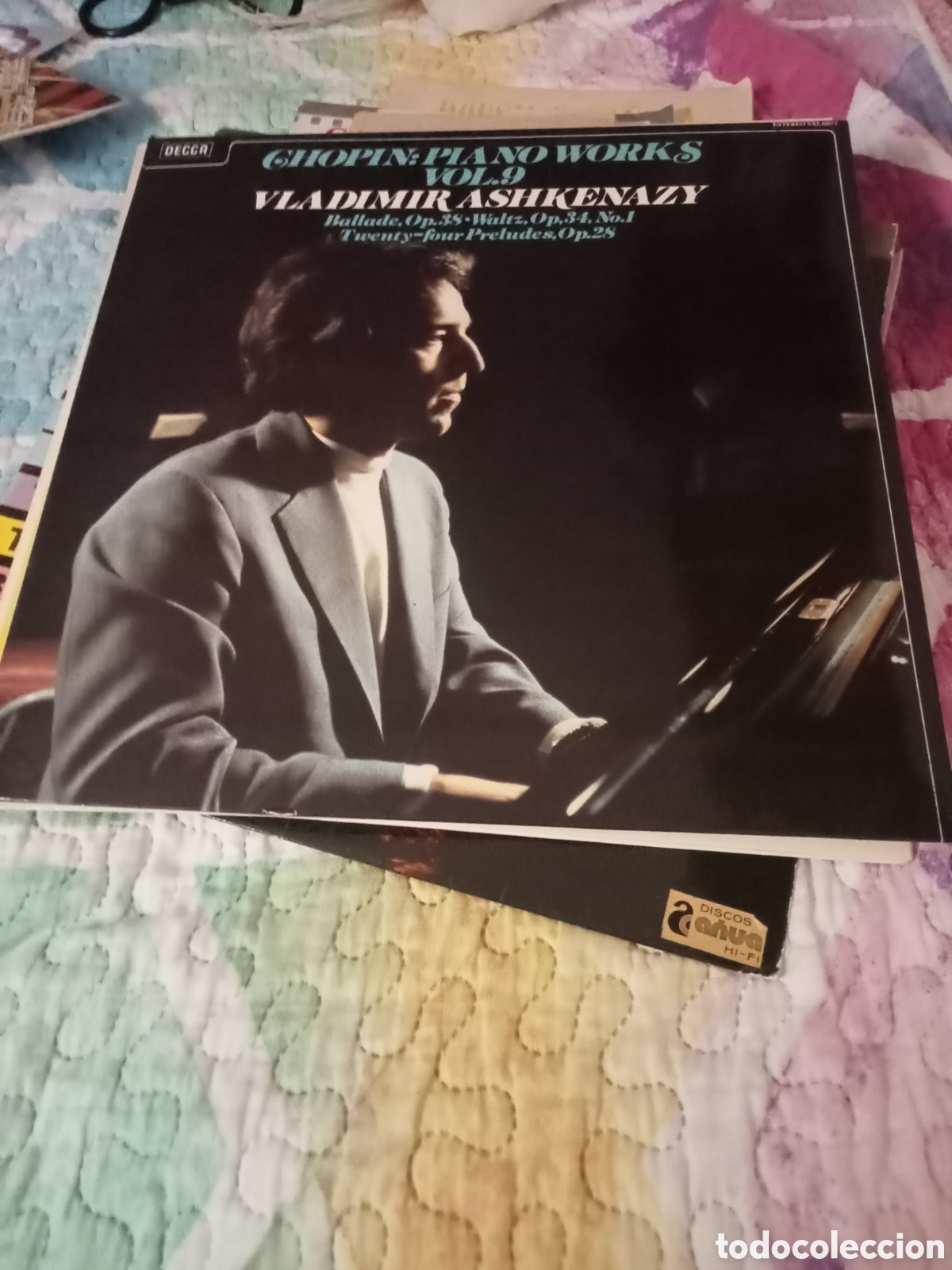 Discos de vinilo: Vladimir Askhenazy. Chopin piano works