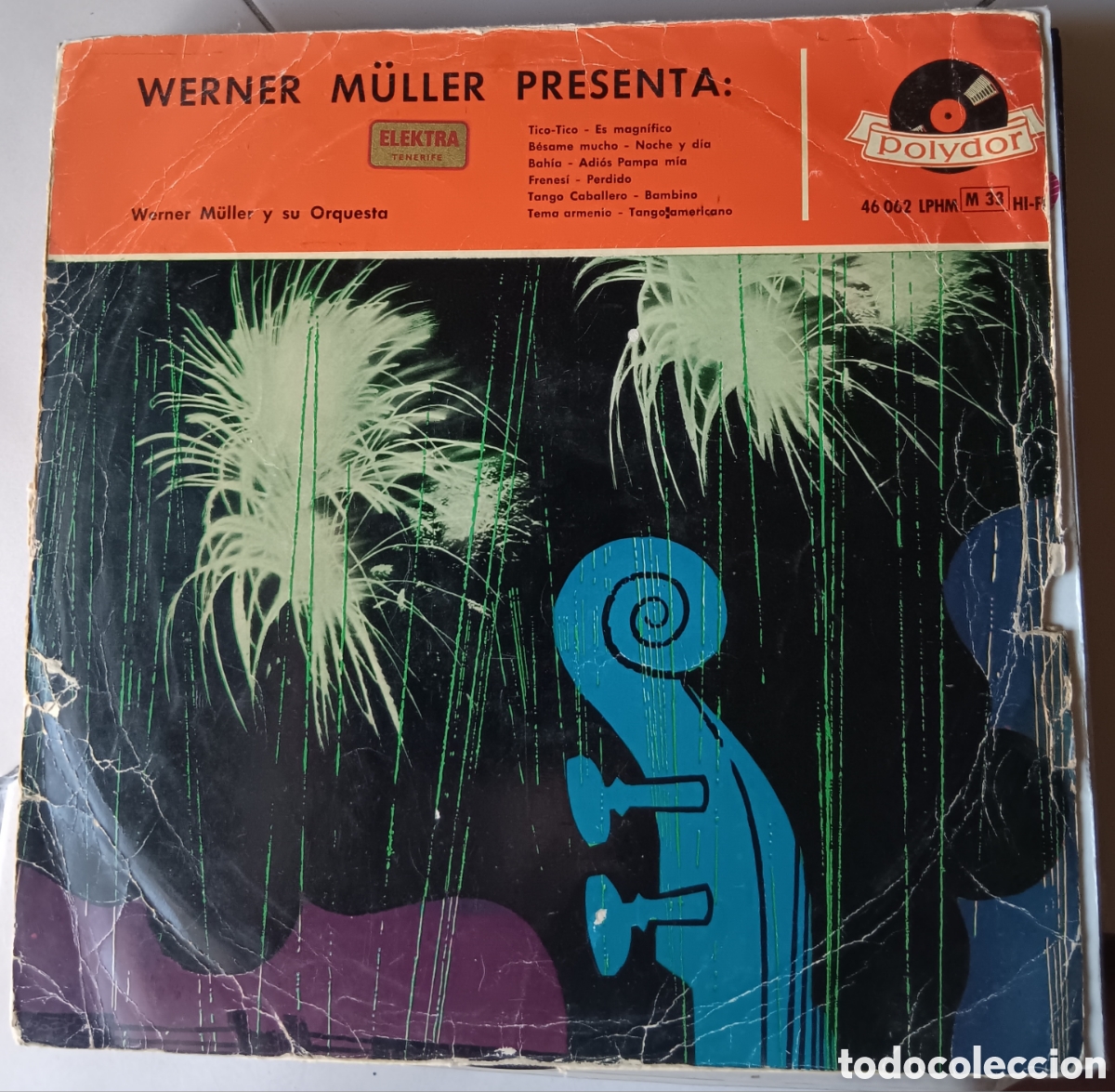 Discos de vinilo: MUSICA GOYO ● LP ● WERNER MULLER ● PRESENTA ● AA99 X0224 ●