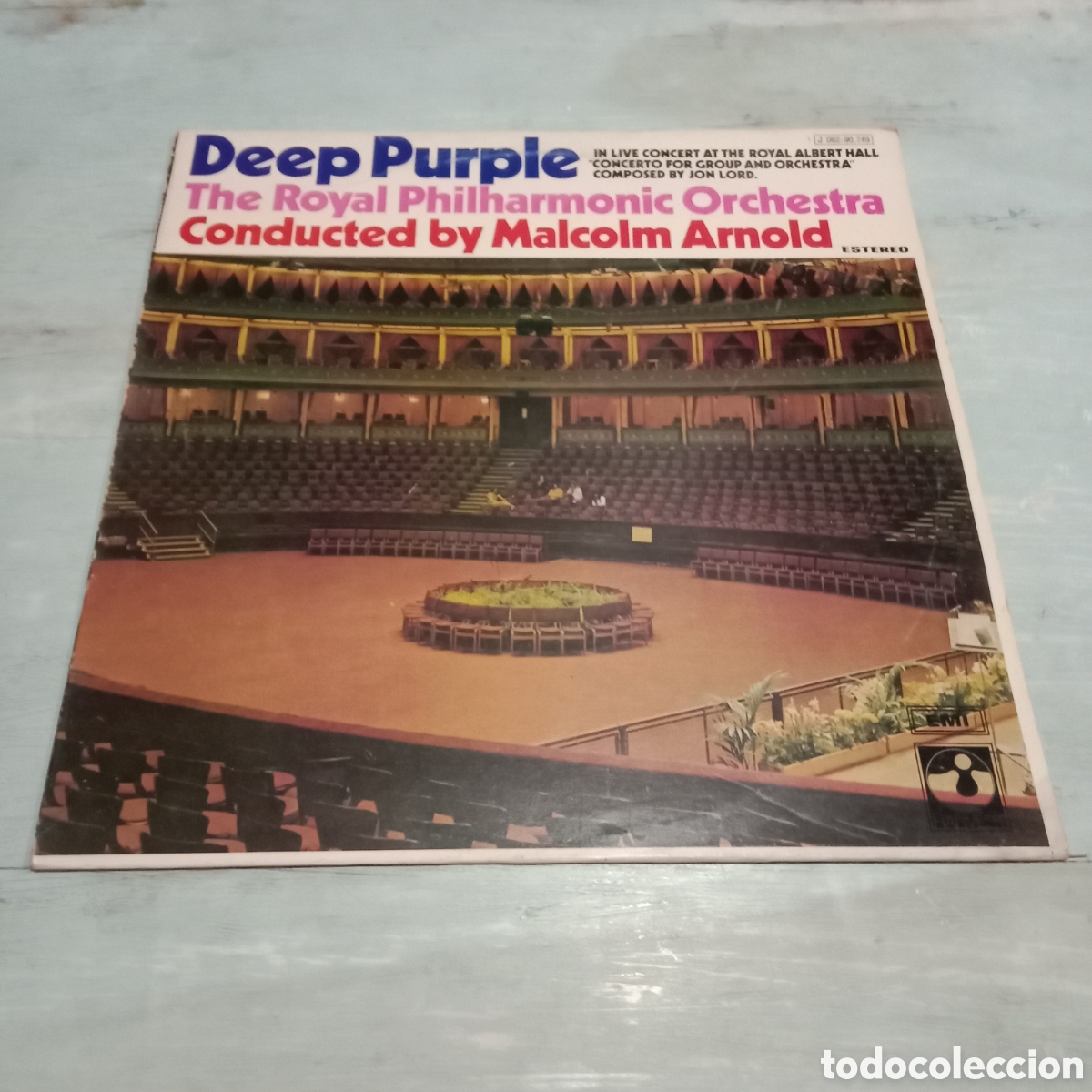 Discos de vinilo: DEEP PURPLE - CONCERTO FOR GROUP AND ORCHESTRA - LP