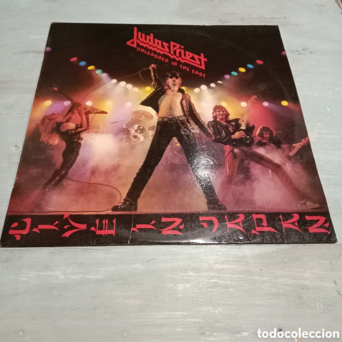 Discos de vinilo: JUDAS PRIEST - UNLEASHED IN THE EAST (LIVE IN JAPAN) - LP