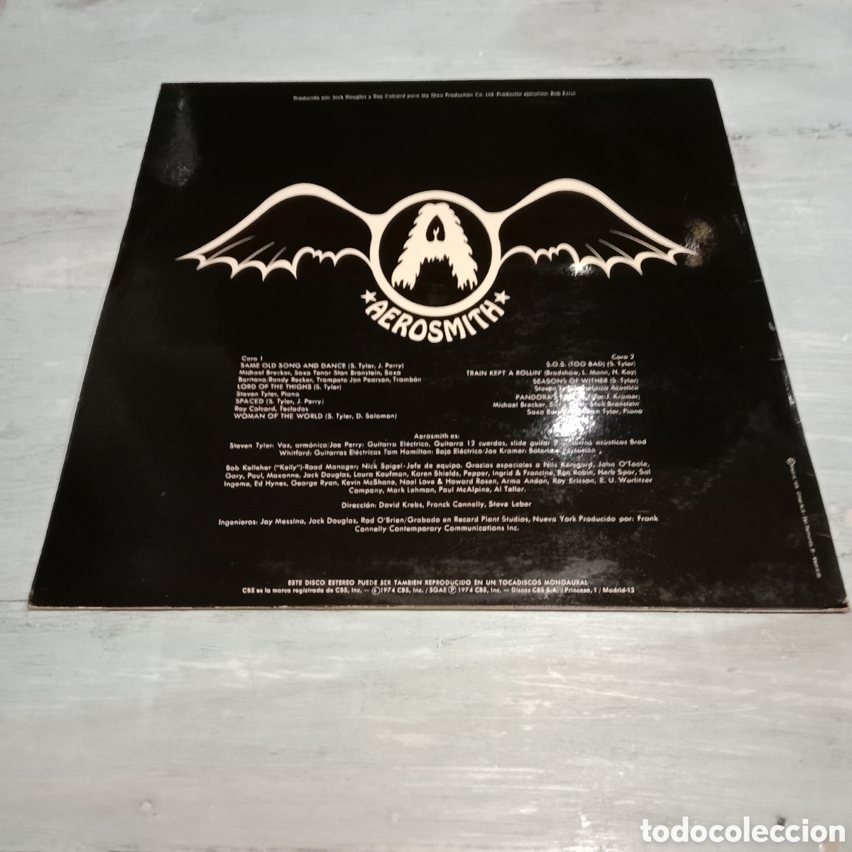 Discos de vinilo: AEROSMITH - GET YOUR WINGS - LP - Foto 2