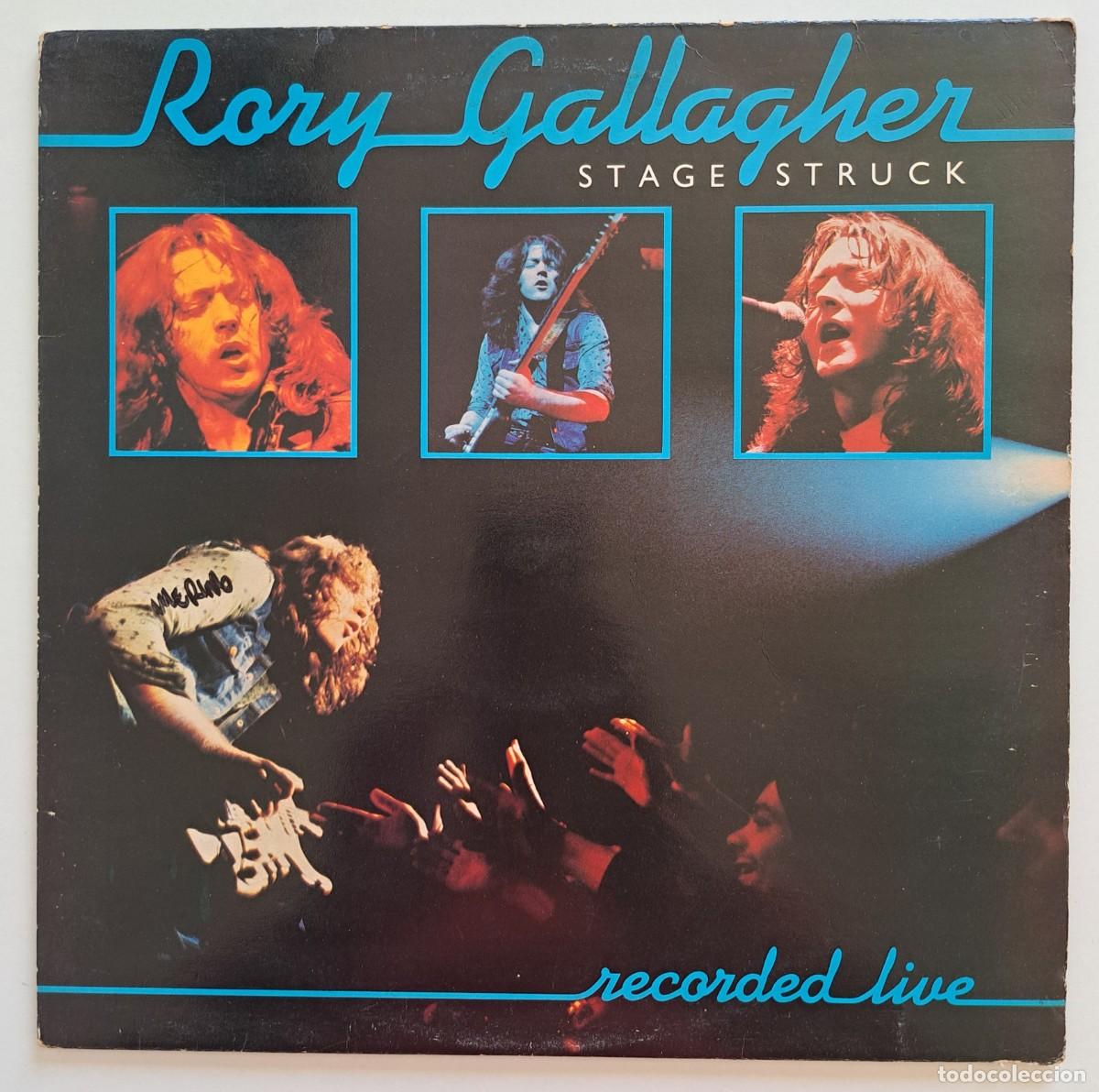 Discos de vinilo: RORY GALLAGHER - STAGE STRUCK - CHRYSALIS &ndash; CHR 1280 - UK 1980
