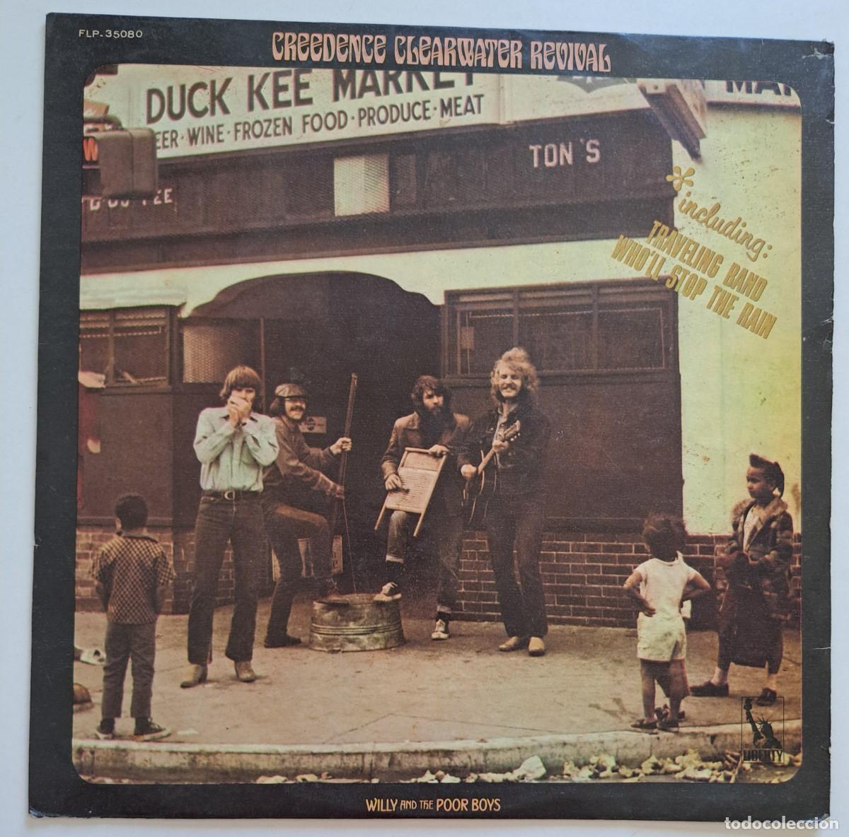 Discos de vinilo: CREEDENCE CLEARWATER REVIVAL - WILLY AND THE POOR BOYS - LIBERTY &ndash; FLP-35080 - BRASIL 1970