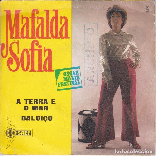 Discos de vinilo: Mafalda Sofia &ndash; A terra e o mar; Baloi&ccedil;o &ndash; SAEF 2111 &ndash; 1969 - Foto 2