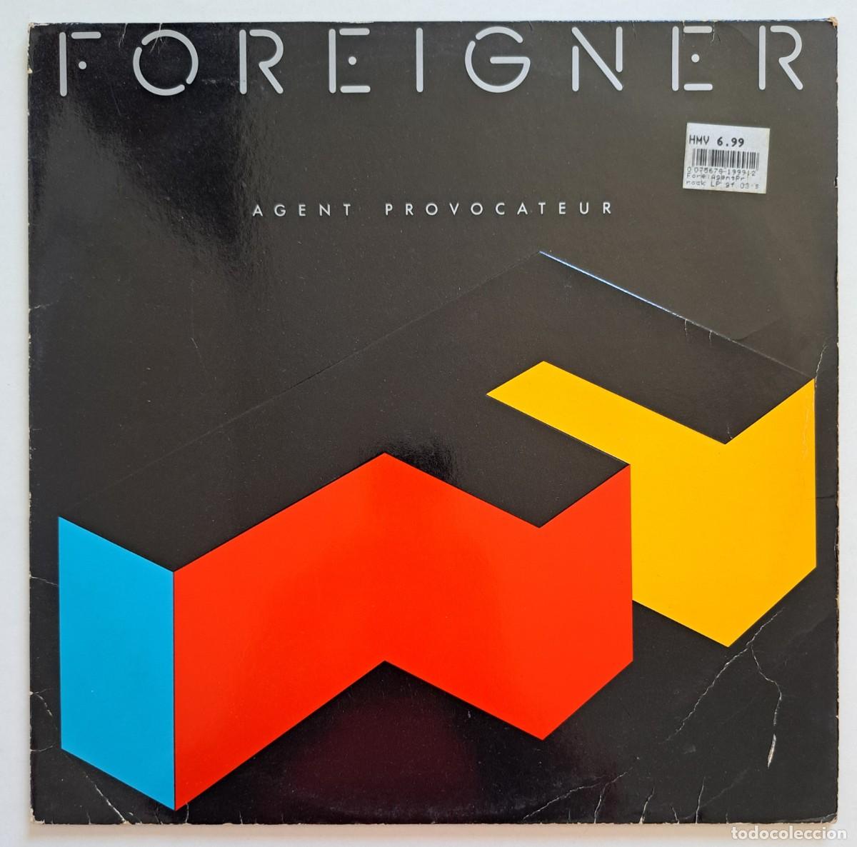 Discos de vinilo: FOREIGNER - AGENT PROVOCATEUR - ATLANTIC &ndash; 781 999-1 - FRANCE 1984