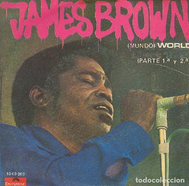 Discos de vinilo: James Brown &ndash; World (partes 1 y 2) &ndash; POLYDOR 10 60 080 &ndash; 1970