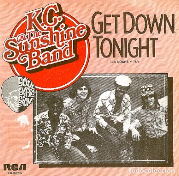 Discos de vinilo: K.C. and The Sunshine Band &ndash; Get down tonight; You don&rsquo;t know &ndash; RCA 02025 &ndash; 1975