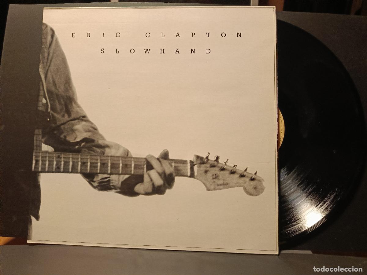 Discos de vinilo: ERIC CLAPTON SLOWHAND LP ESPA&Ntilde;A 1977 PDELUXE