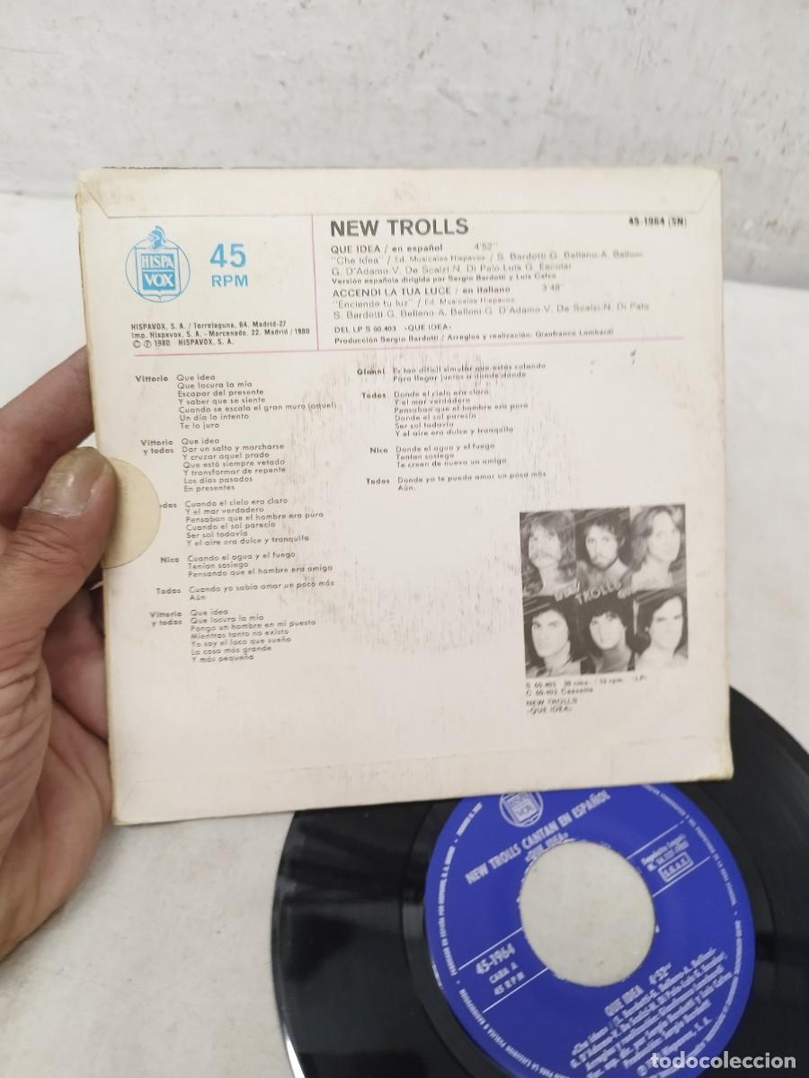 Discos de vinilo: New trolls canta en espa&ntilde;ol. Que idea. Single - Foto 3