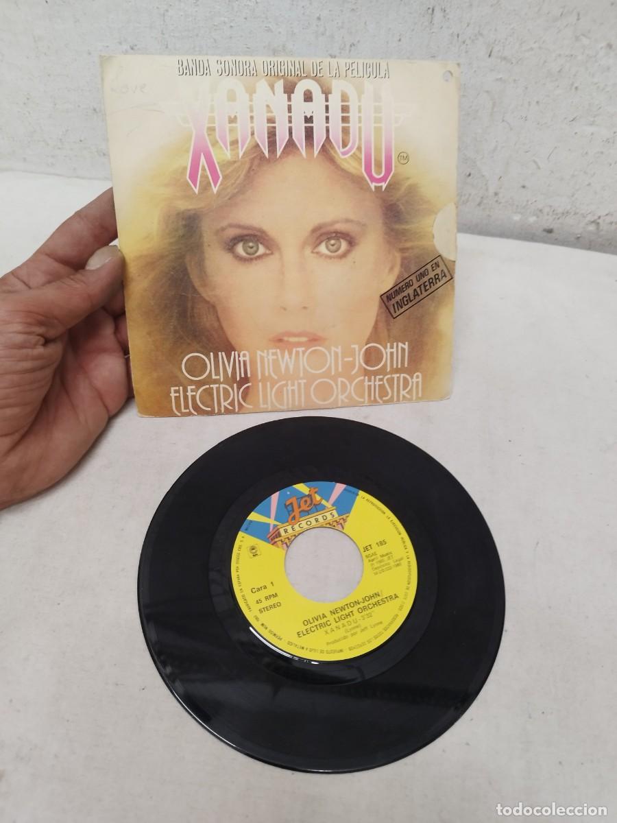 Discos de vinilo: Olivia Newton-John y Electric Light Orchestra (ELO). &rdquo;Xanadu&rdquo;, banda sonora. Single.