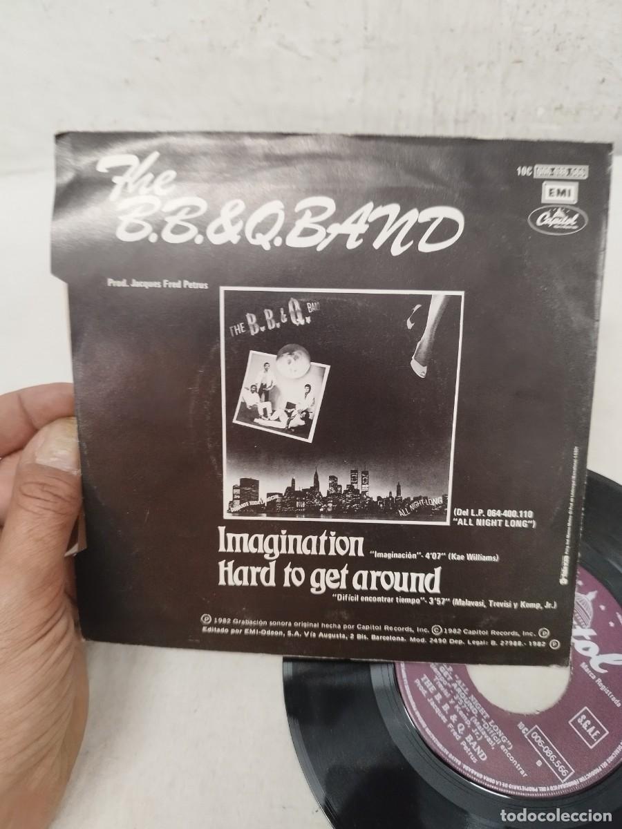 Discos de vinilo: BB&Q Band &ndash; Imagination. Single. - Foto 3