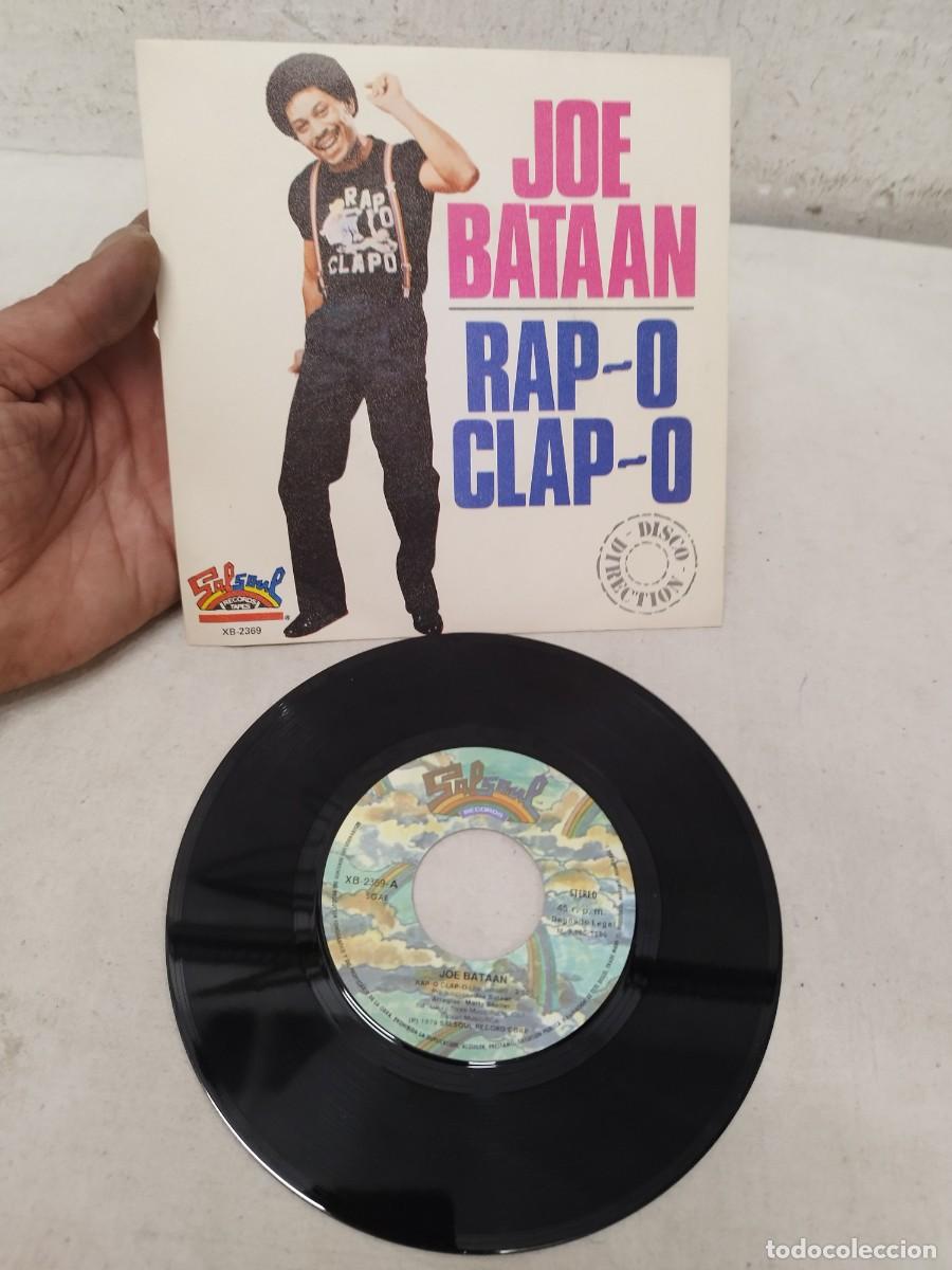 Discos de vinilo: Joe Bataan &ndash; Rap-O Clap-O. Single. - Foto 1