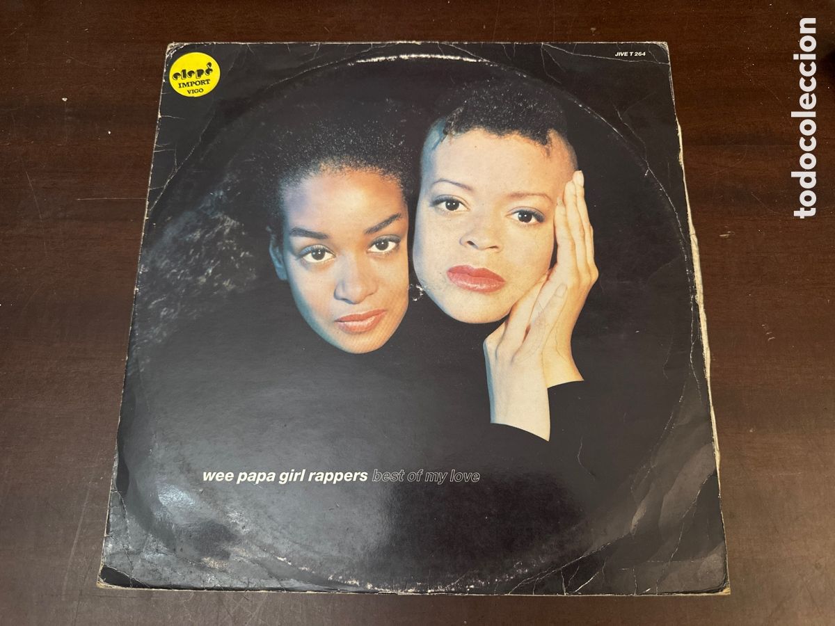 Discos de vinilo: THE WEE PAPA GIRL RAPPERS / BEST OF MY LOVE. LP. 1990