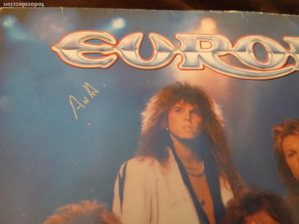 Discos de vinilo: EUROPE LP THE FINAL COUNTDOWN MADE IN SPAIN. 1986 - Foto 2