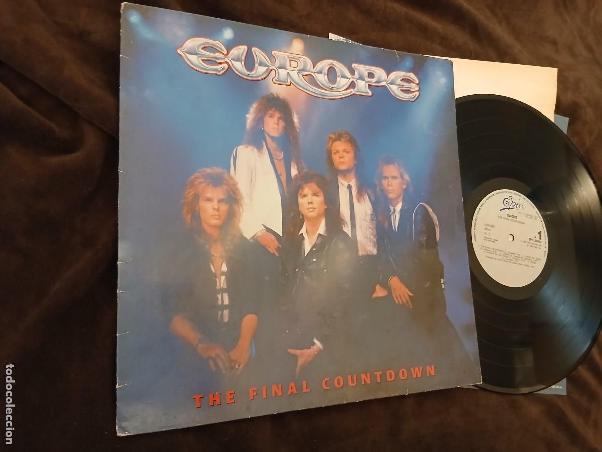 Vinyl-Schallplatten: EUROPE. LP. THE FINAL COUNTDOWN. MADE IN SPAIN. 1986.