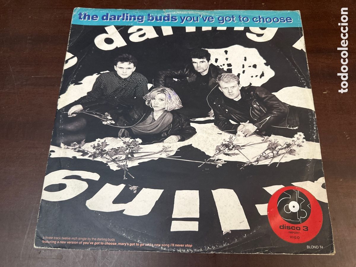 Discos de vinilo: THE DARLING BUDS - YOU&rsquo;VE GOT TO CHOOSE