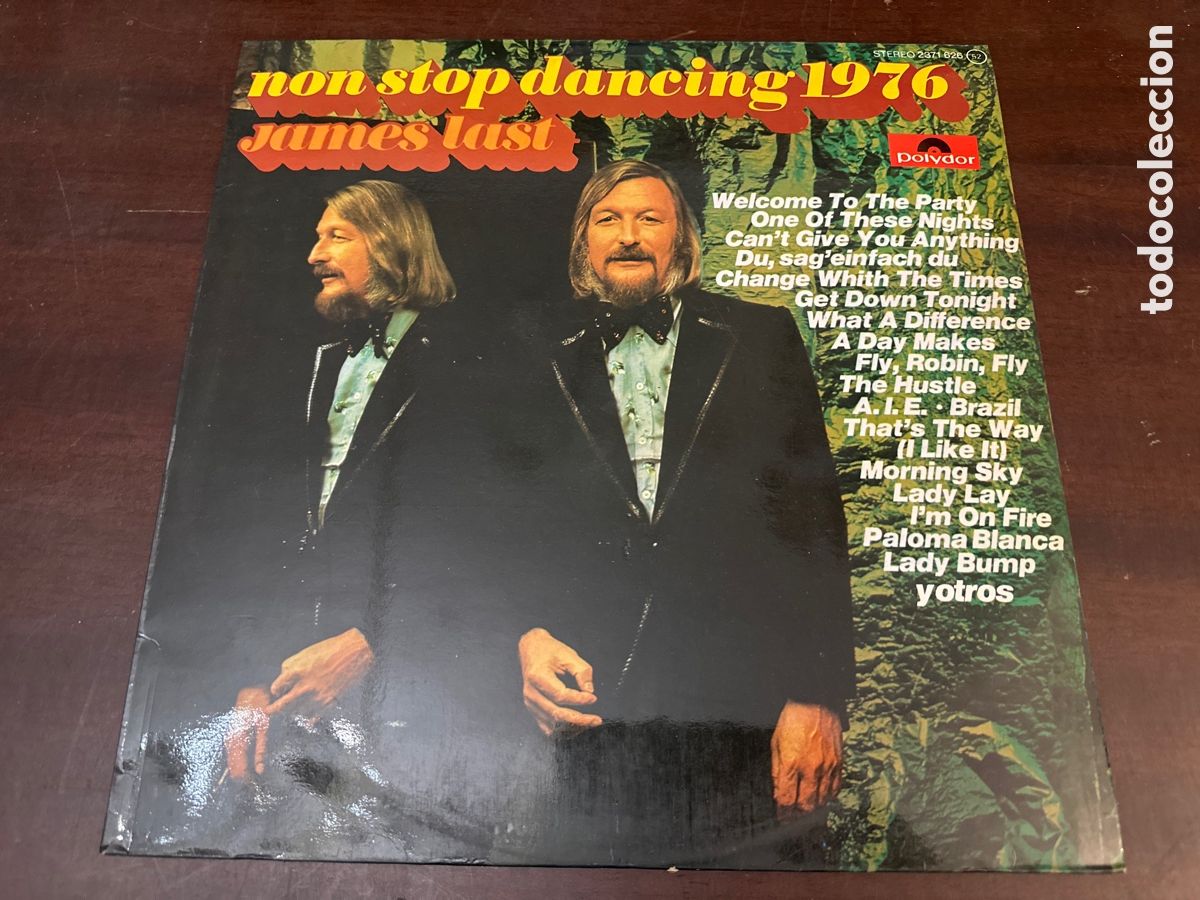 Discos de vinilo: LP VINILO BUEN ESTADO GENERAL JAMES LAST NON STOP DANCING 1976