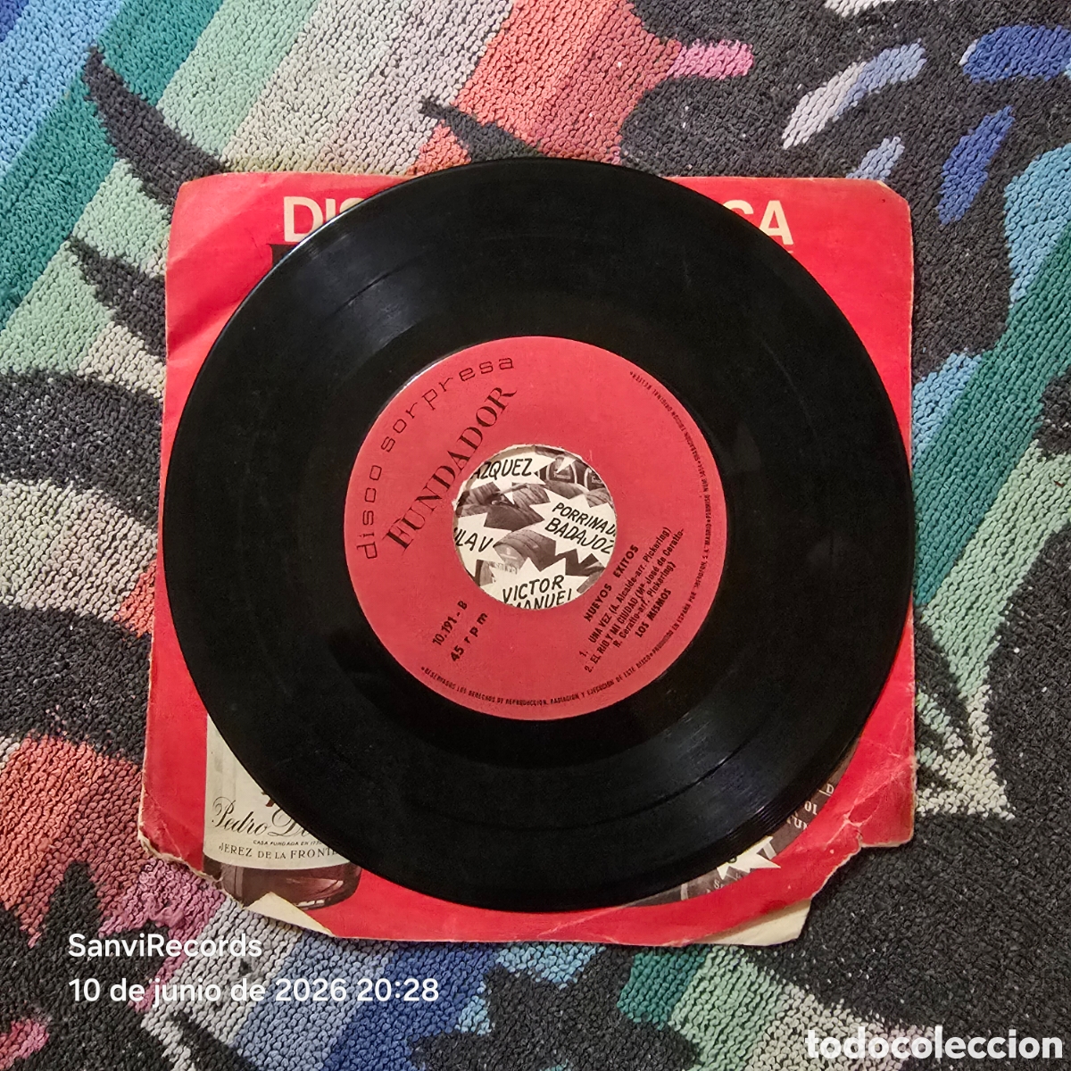 Discos de vinilo: [EP] LOS MISMOS: NUEVOS &Eacute;XITOS (FUNDADOR) (1970) - Foto 2