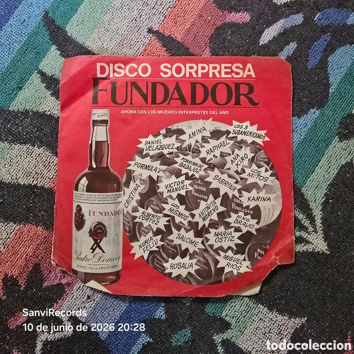 Discos de vinilo: [EP] LOS MISMOS: NUEVOS &Eacute;XITOS (FUNDADOR) (1970) - Foto 4