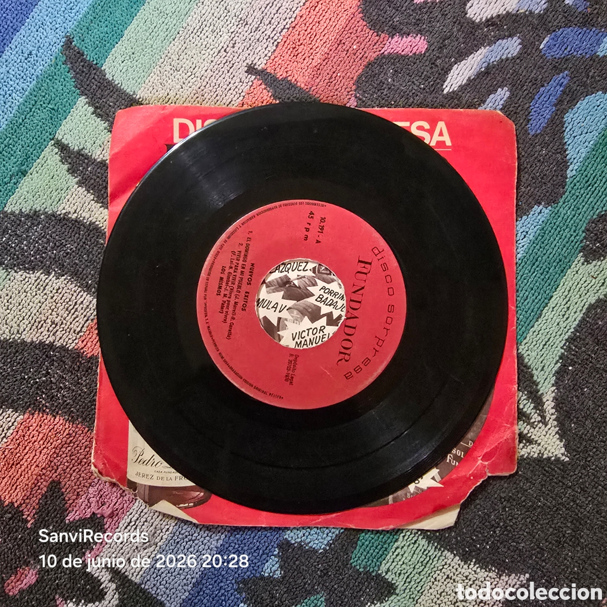 Discos de vinilo: [EP] LOS MISMOS: NUEVOS &Eacute;XITOS (FUNDADOR) (1970)