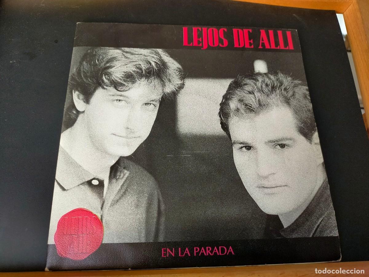 Discos de vinilo: LEJOS DE ALL&Iacute;. EN LA PARADA. POLYGRAM IB&Eacute;RICA. 2 TEMAS. EN LA PARADA - IM&Aacute;GENES DE TI. 1989