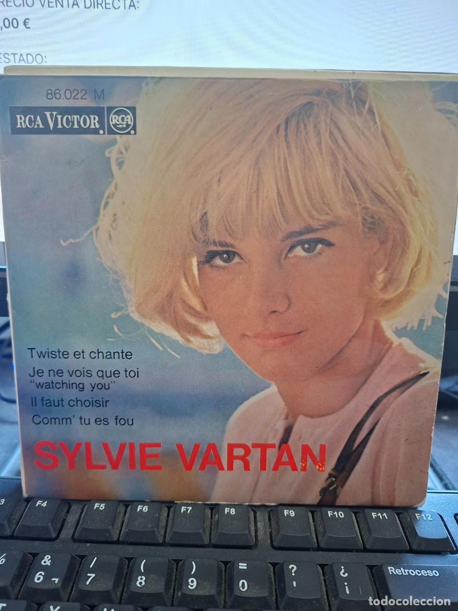 Discos de vinilo: SYLVIE VARTAN - TWISTE ET CHANTE - EP DE VINILO EDICION FRANCESA - C-50