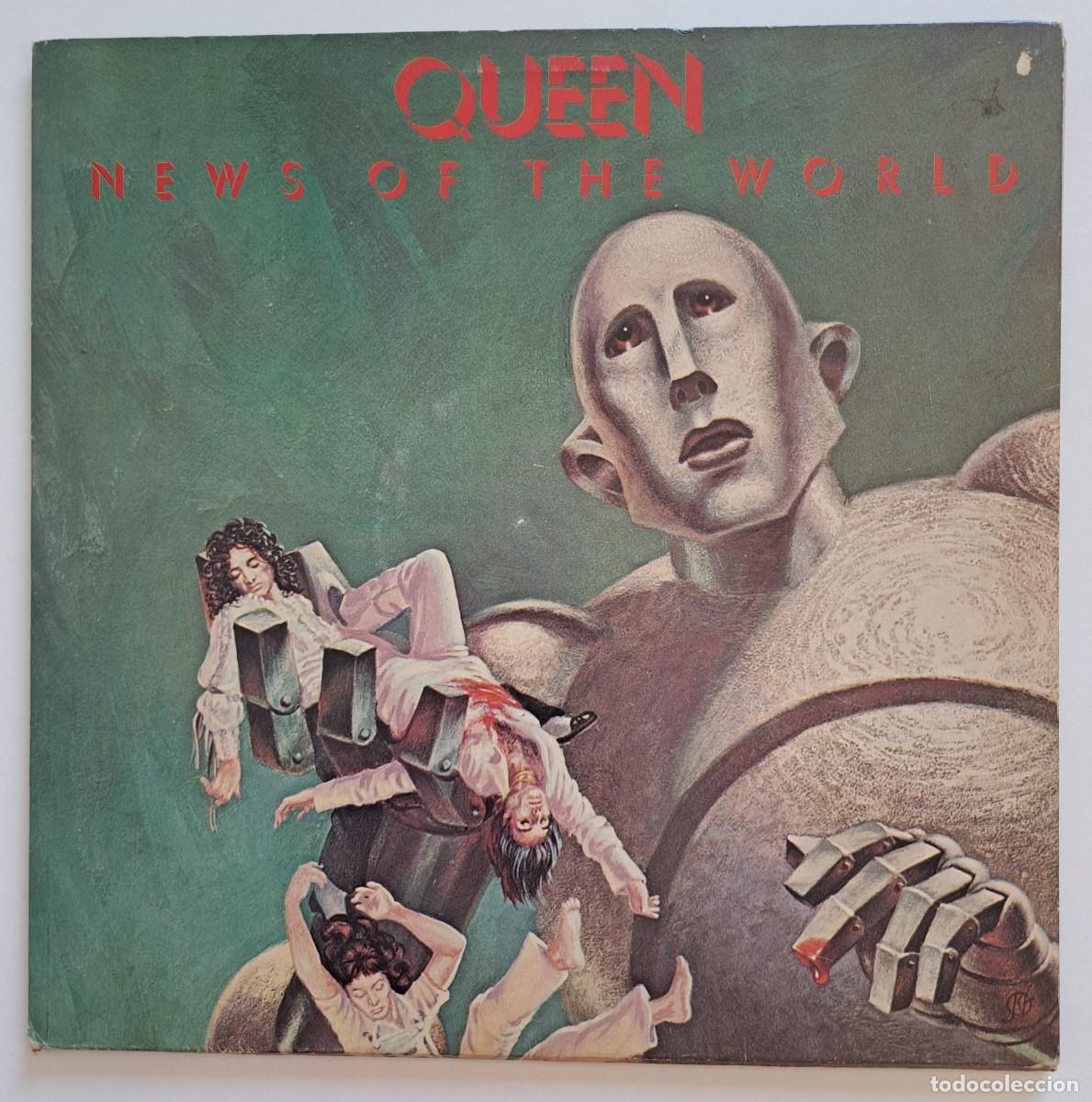 Discos de vinilo: QUEEN - NEWS OF THE WORLD - EMI &ndash; EMA 784 - UK 1977