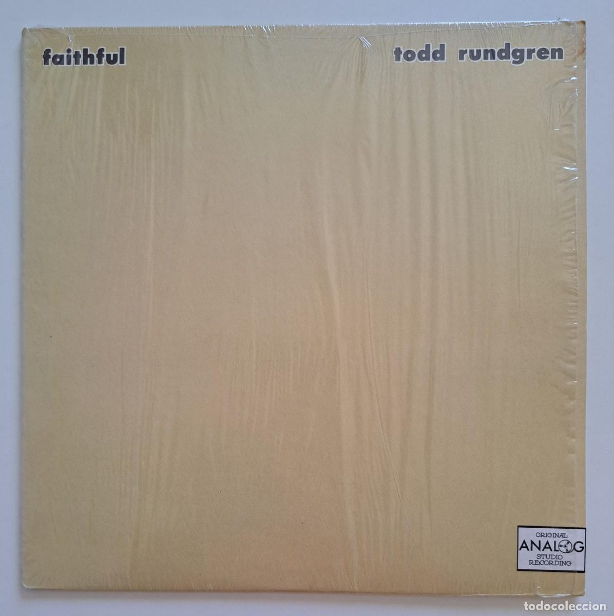 Discos de vinilo: TODD RUNDGREN - FAITHFUL - BEARSVILLE &ndash; RNLP 70868, - U.S.A 1976