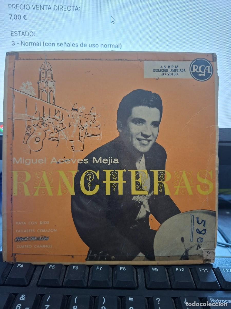 Discos de vinilo: MIGUEL ACEVES MEJIA - VAYA CON DIOS - EP DE VINILO - C-45