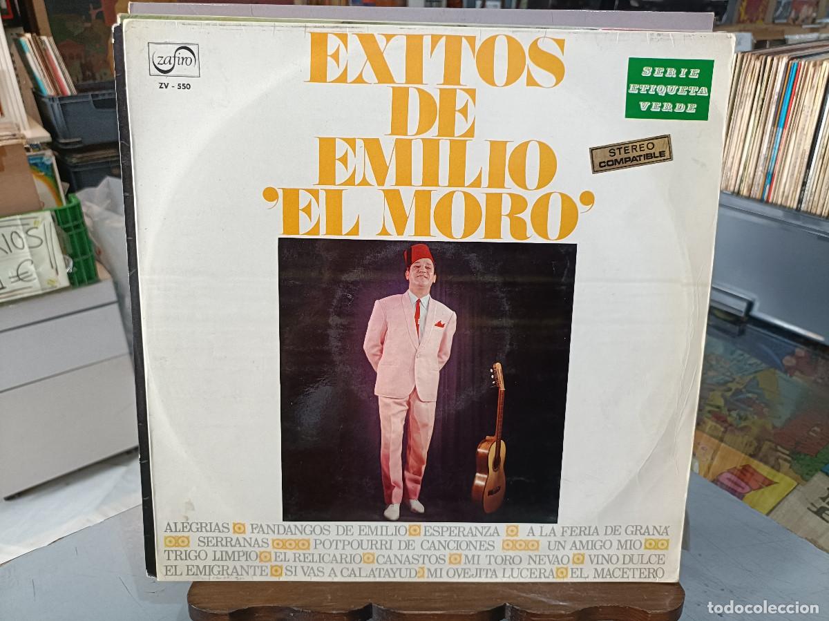 Dischi in vinile: Emilio El Moro - &Eacute;xitos de Emilio El Moro - LP. sello Zafiro 1970