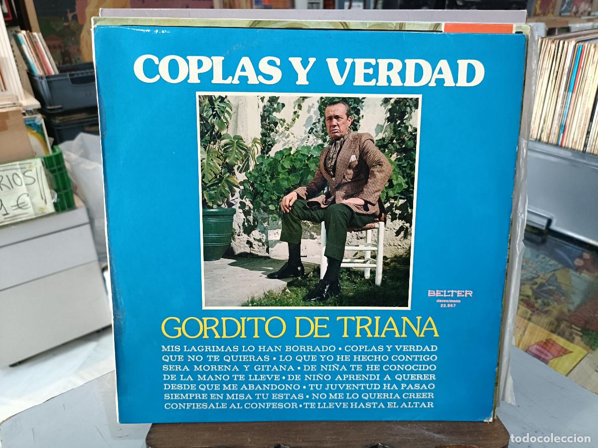 Dischi in vinile: Gordito de Triana - Coplas y Verdad - LP. sello Belter 1974