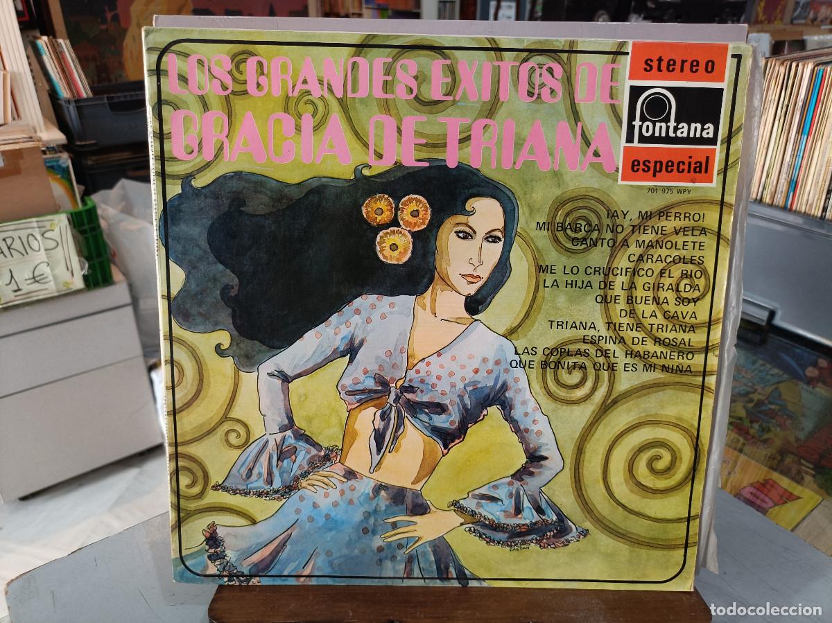 Dischi in vinile: Gracia de Triana - Los Grandes &Eacute;xitos de Gracia de Triana - LP. sello Fontana 1969