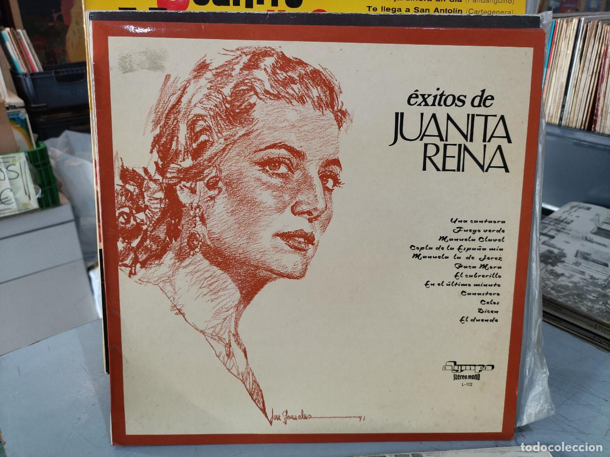 Discos de vinilo: Juanita Reina - Grandes &Eacute;xitos de Juanita Reina - LP. sello Olympo 1973