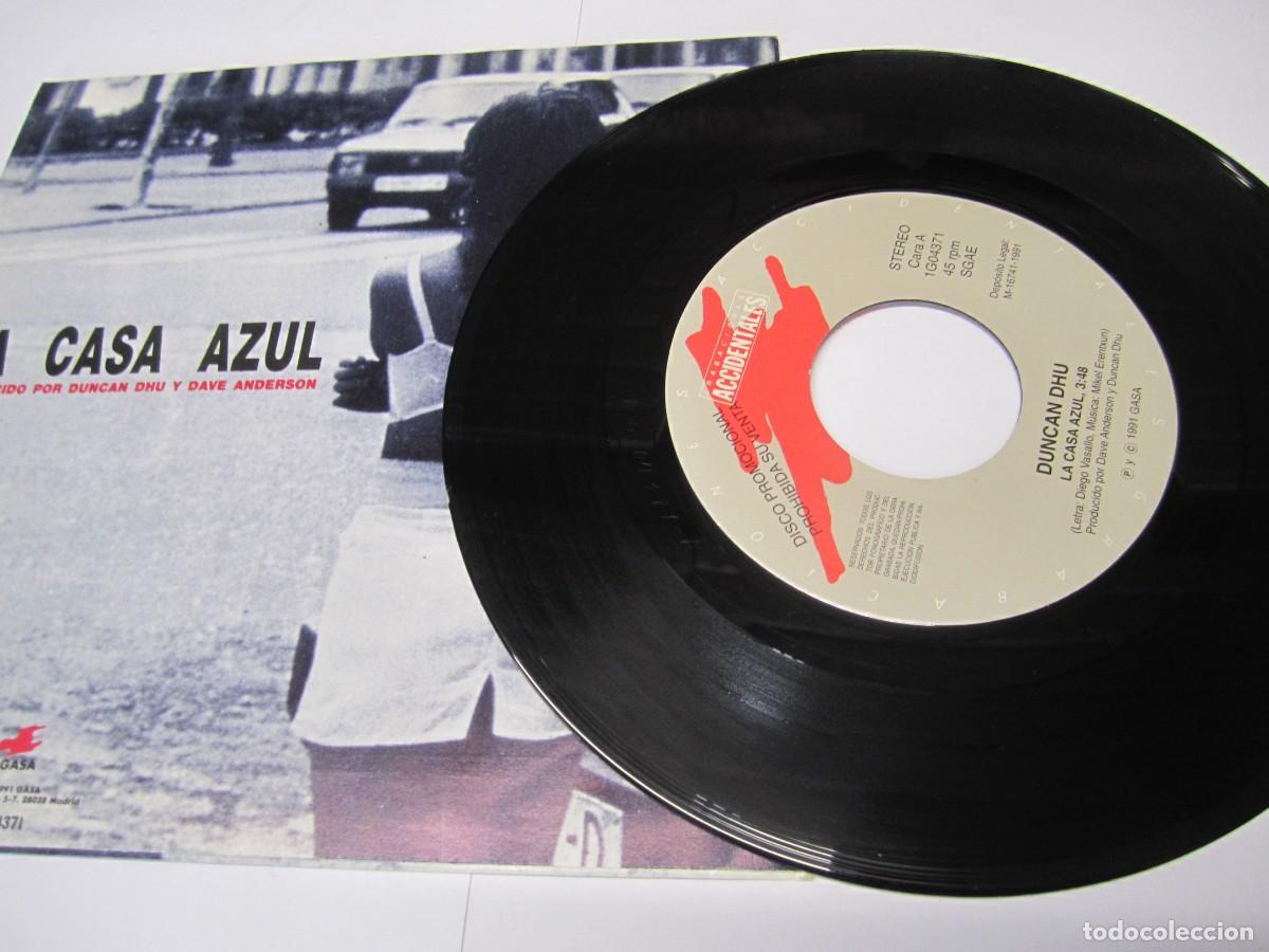 Discos de vinilo: disco vinilo single duncan dhu la casa azul - Foto 2