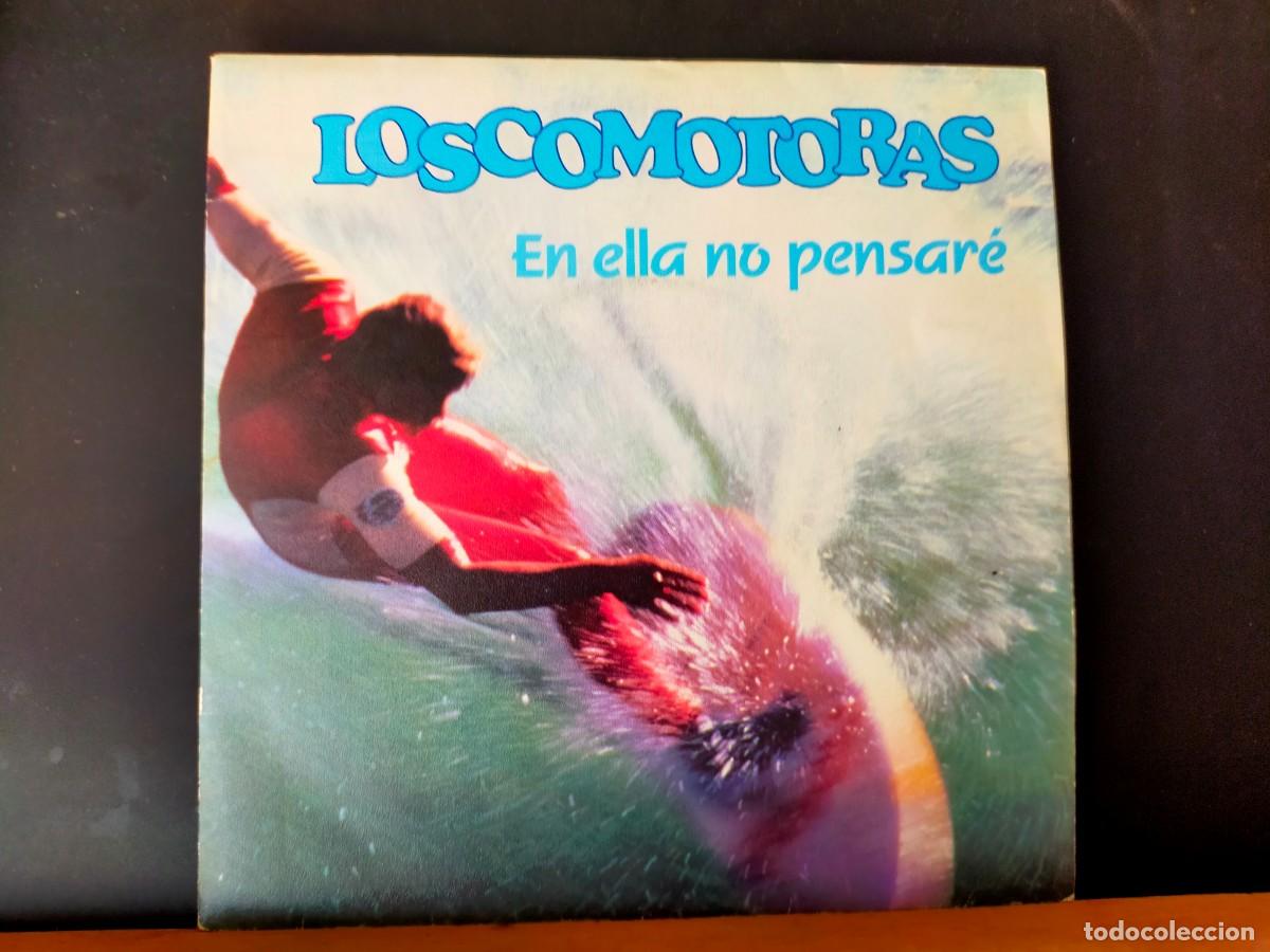 Discos de vinilo: LOSCOMOTORAS. EN ELLA NO PENSAR&Eacute;. VIRGIN. 2 TEMAS. 1989. EN ELLA NO PENSAR&Eacute; - LUCILA. 1989