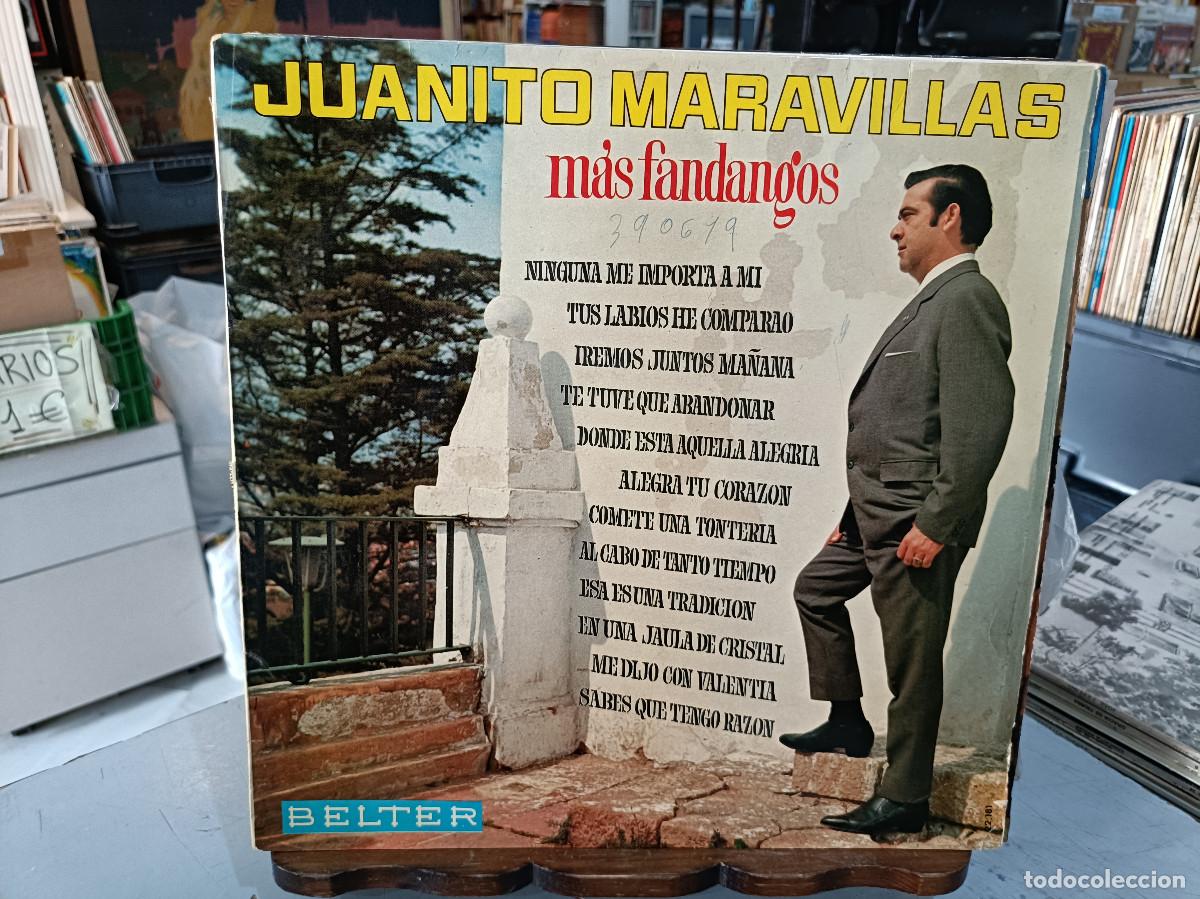 Discos de vinilo: Juanito Maravillas - M&aacute;s Fandangos - LP. sello Belter 1967