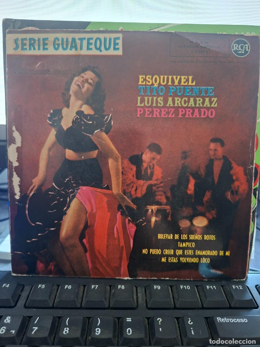 Discos de vinilo: PEREZ PRADO XAVIER CUGAT TITO PUENTE ESQUIVEL LUIS ARCARAZ JAZZ LATINO SALSA EP DE VINILO C- 51
