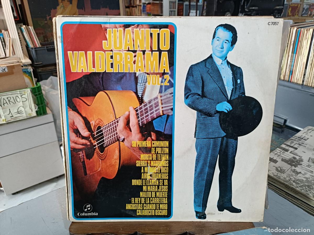 Discos de vinilo: Juanito Valderrama, Vol. 2 - Su primera Comuni&oacute;n, De Poliz&oacute;n, Aires Trianeros, ..- LP. Columbia 1970