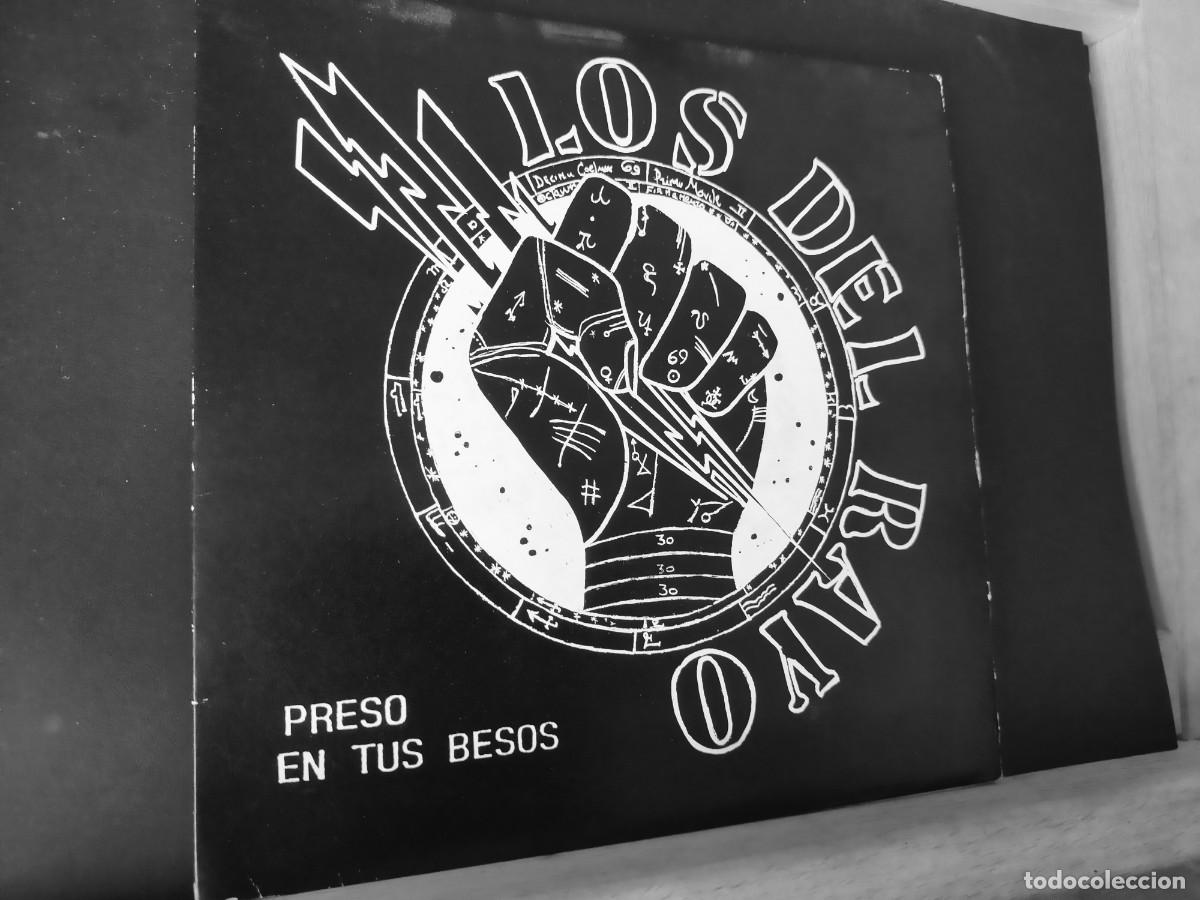 Discos de vinilo: LOS DEL RAYO. PRESO EN TUS BESOS. GOR. 2 TEMAS. PRESO EN TUS BESOS - Y POCO M&Aacute;S. 1991