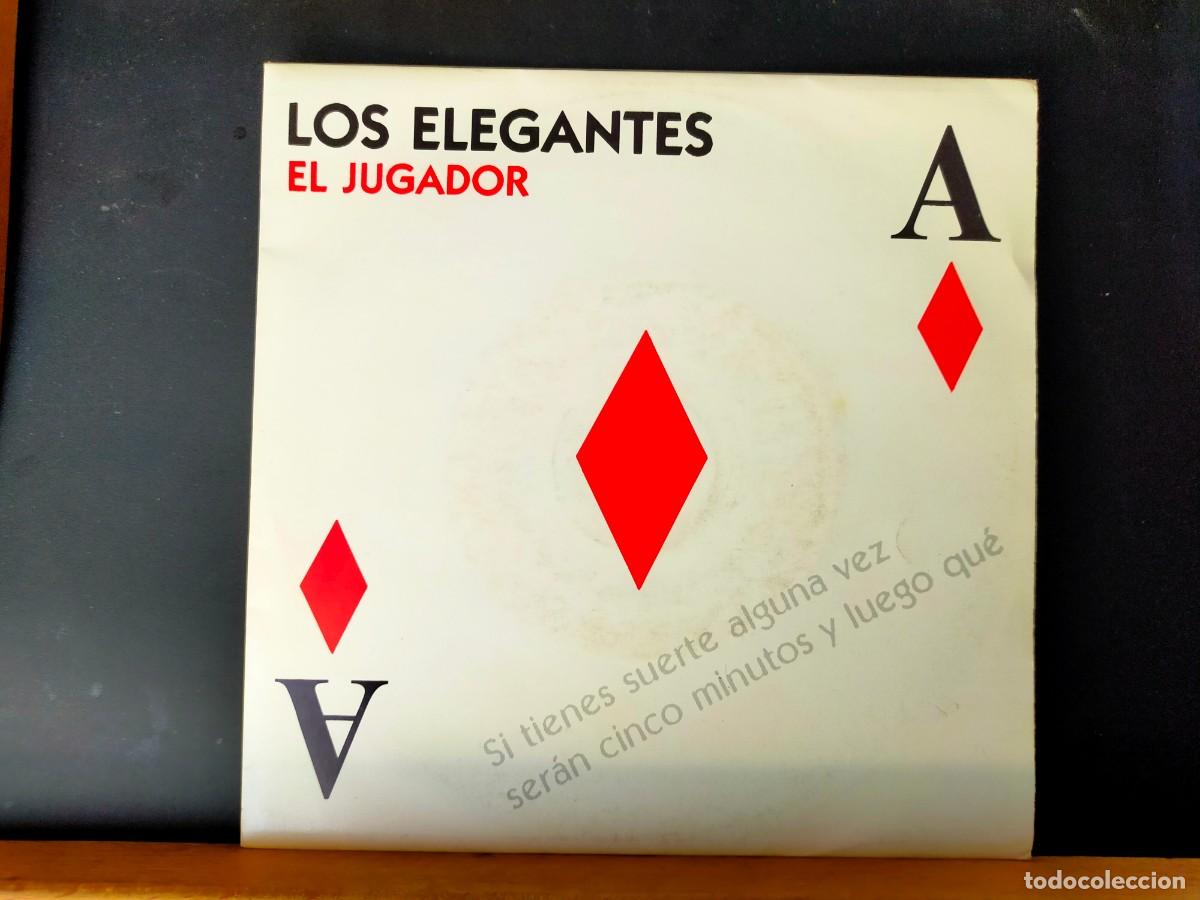 Discos de vinilo: LOS ELEGANTES. EL JUGADOR. DRO. 1 TEMA AMBAS CARAS. 1992