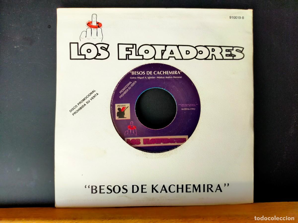 Discos de vinilo: LOS FLOTADORES. BESOS DE KACHEMIRA. TECNODISCO. 1 TEMA AMBAS CARAS. 1992. DISCO PROMOCIONAL.