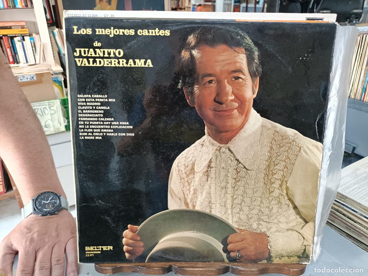 Discos de vinilo: Juanito Valderrama - Los Mejores Cantes de Juanito Valderrama - LP. sello Belter 1971