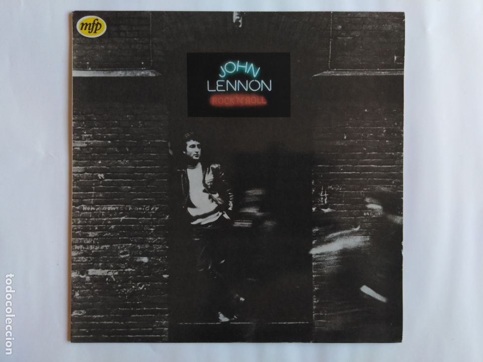 Discos de vinilo: John Lennon-Rock 'N' Roll (LP MFP) reed. clasico 1975. Paul McCartney. Phil Spector, George Harrison
