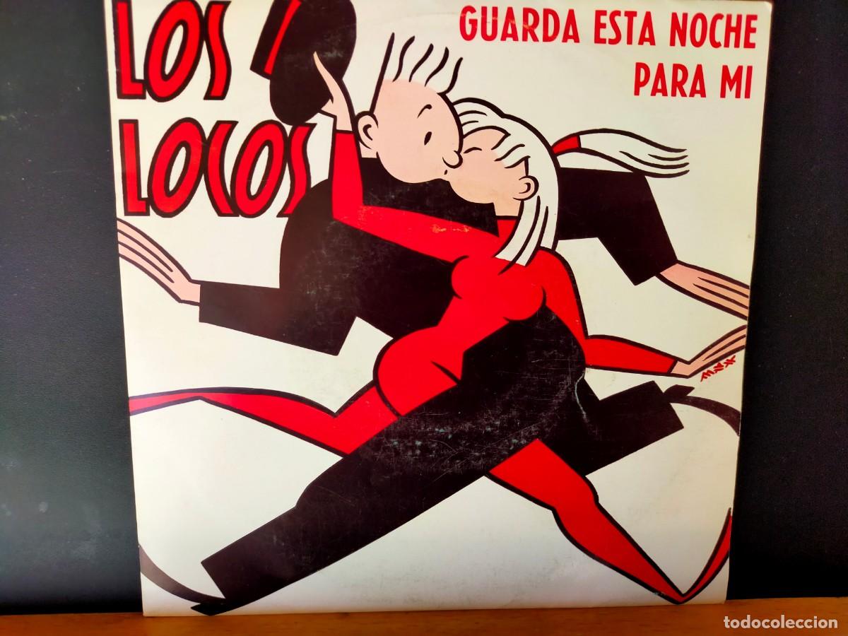 Discos de vinilo: LOS LOCOS. GUARDA ESTA NOCHE PARA M&Iacute;. DRO. 1 TEMA AMBAS CARAS. 1993
